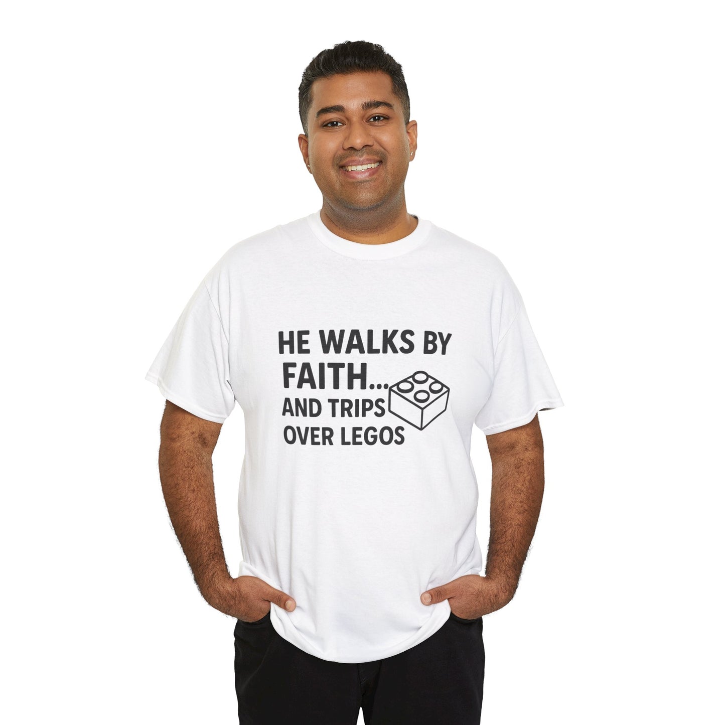 Funny Faith Legos Tee