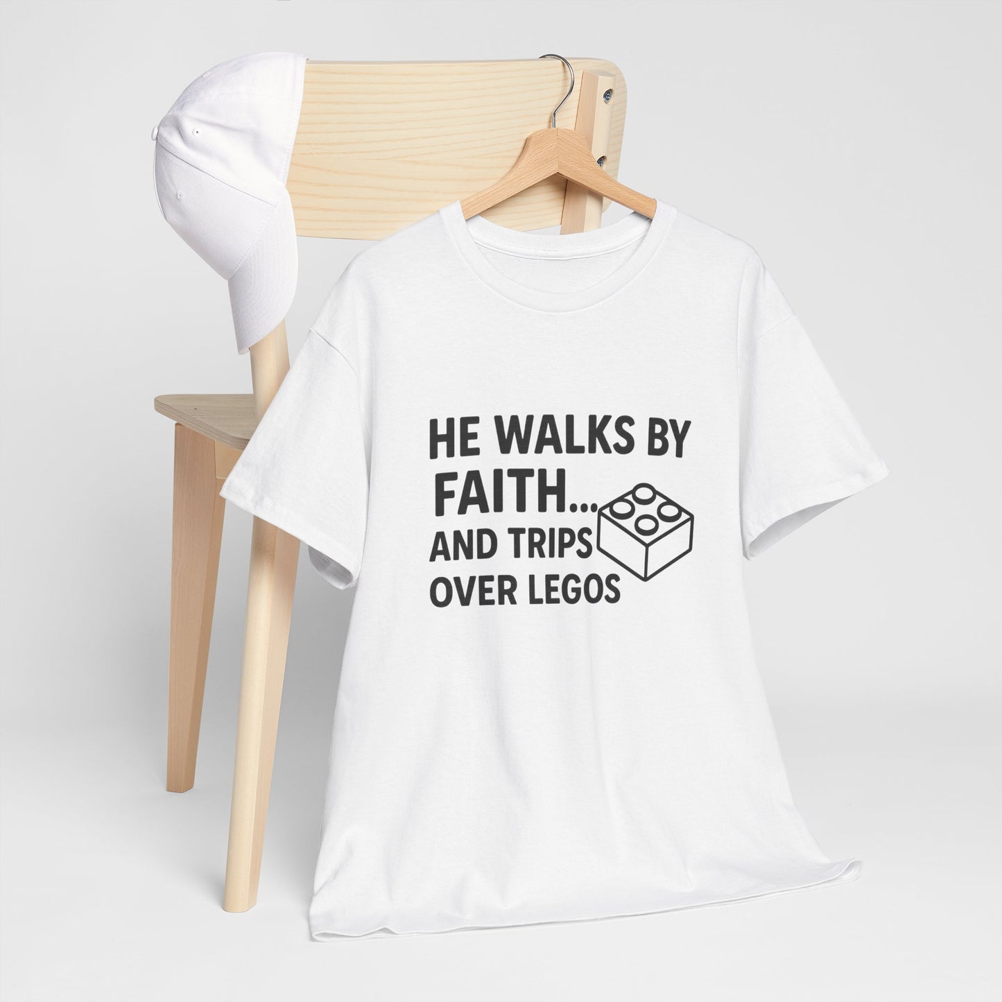 Funny Faith Legos Tee