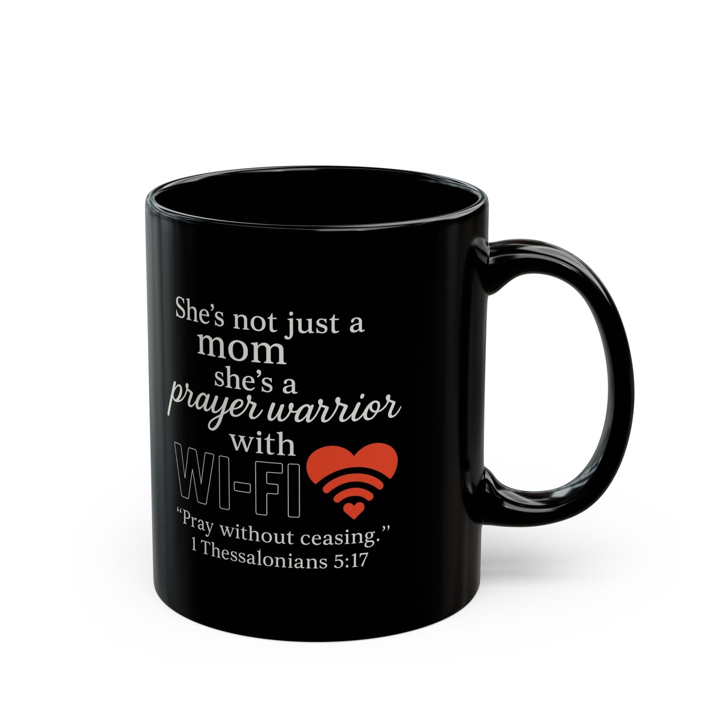 “Fueled by Prayer & Grace” – Prayer Warrior Mom Mug