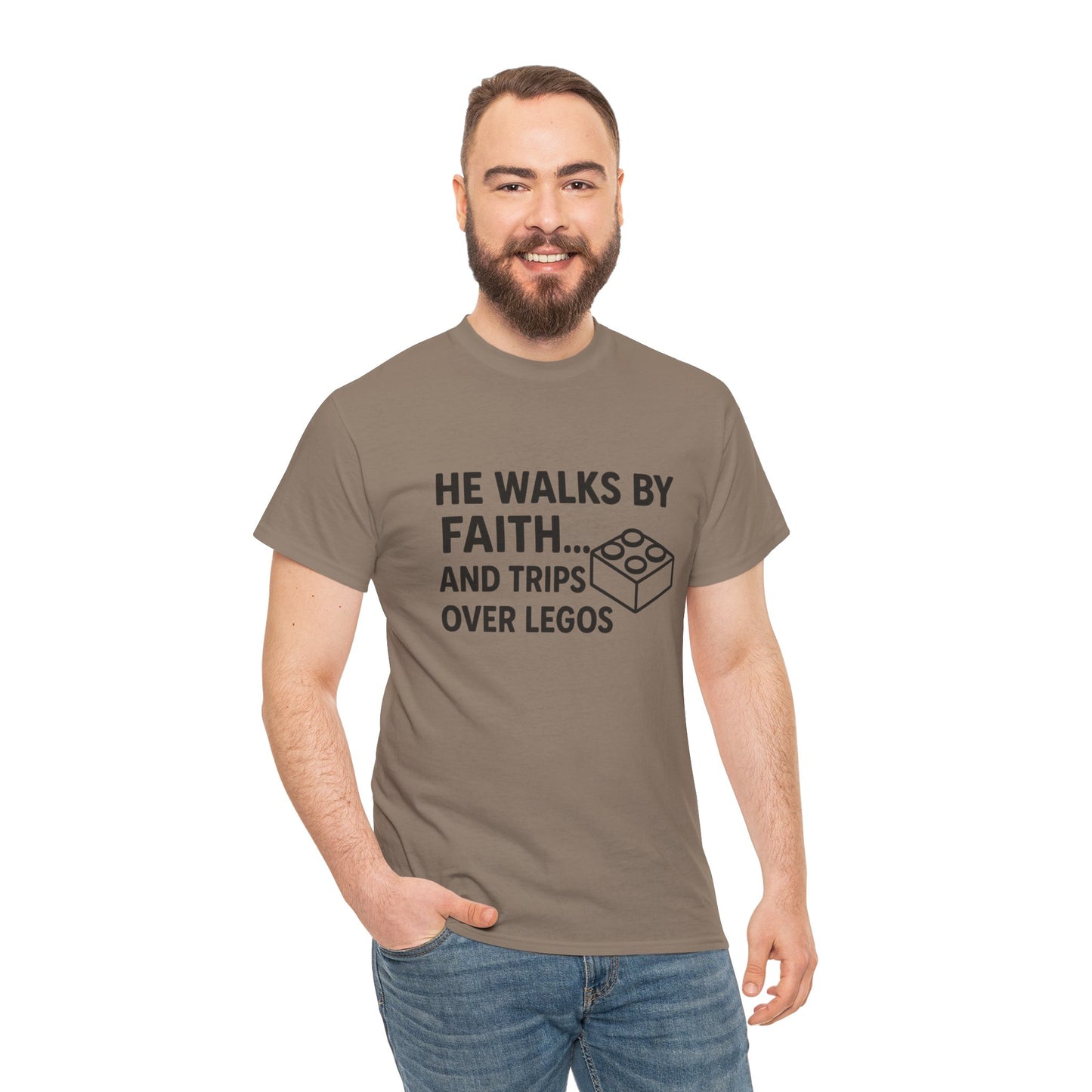 Funny Faith Legos Tee