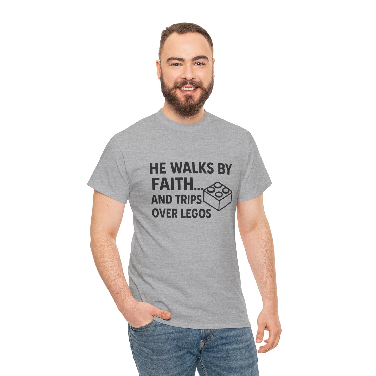 Funny Faith Legos Tee
