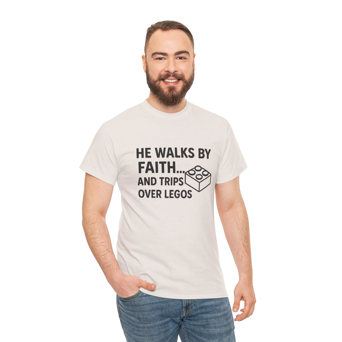 Funny Faith Legos Tee