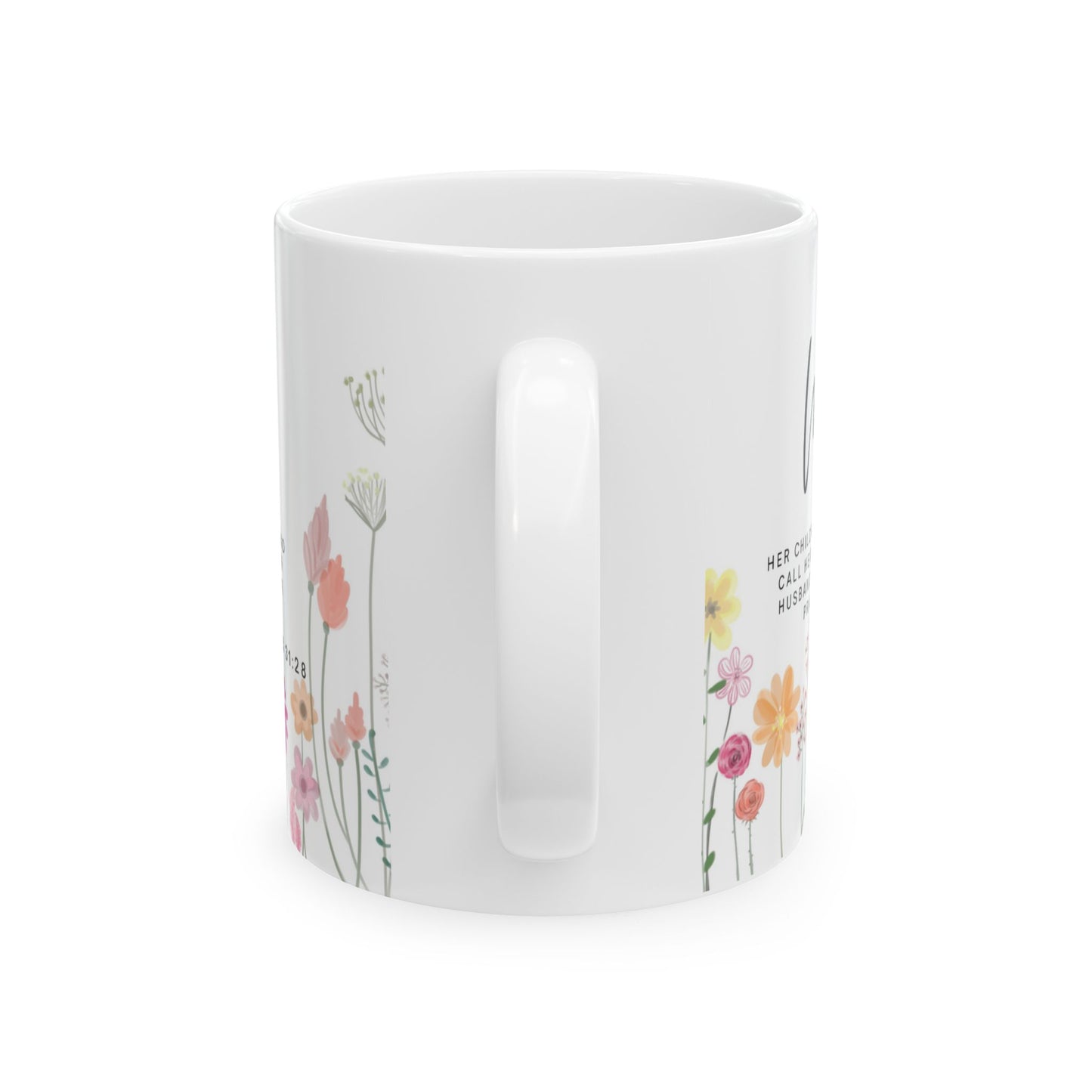 Praying Mom Mug – Faith Fueled, Love Powered (11oz / 15oz)