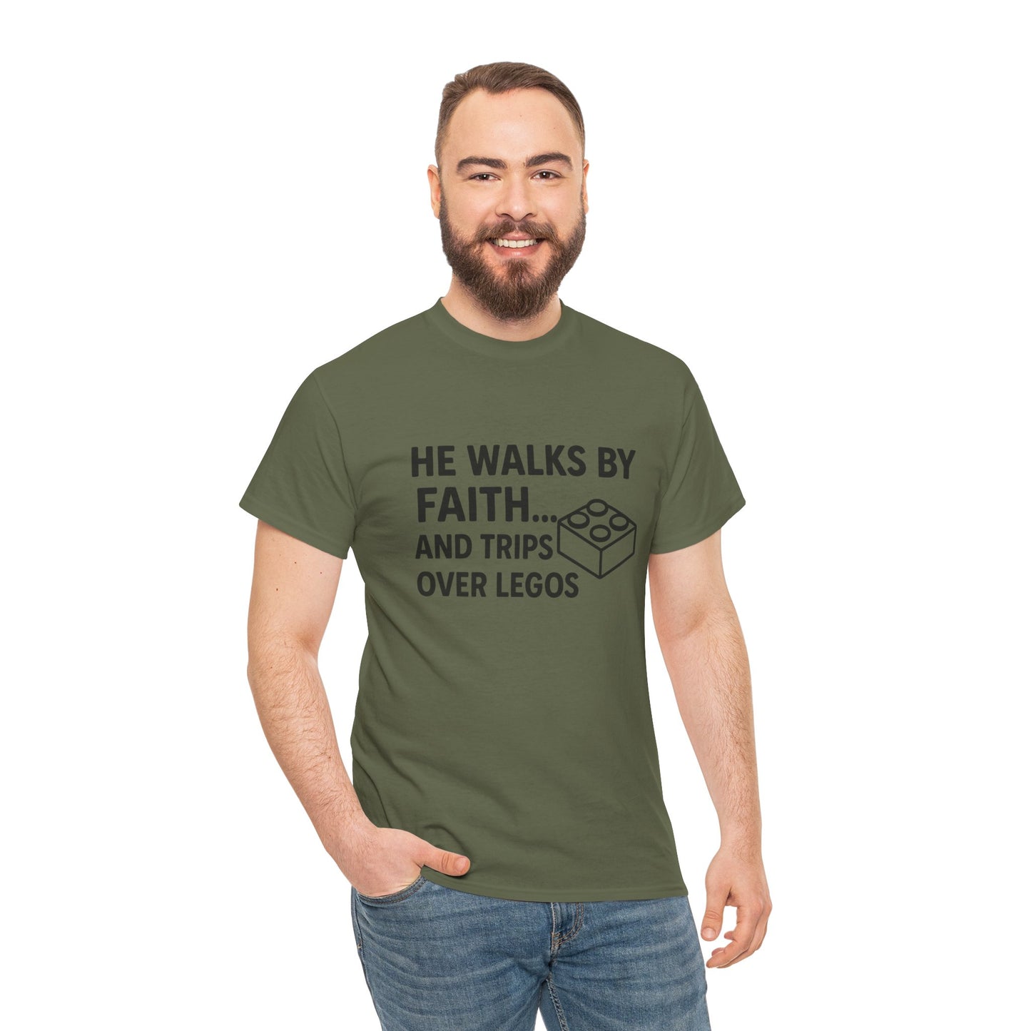 Funny Faith Legos Tee