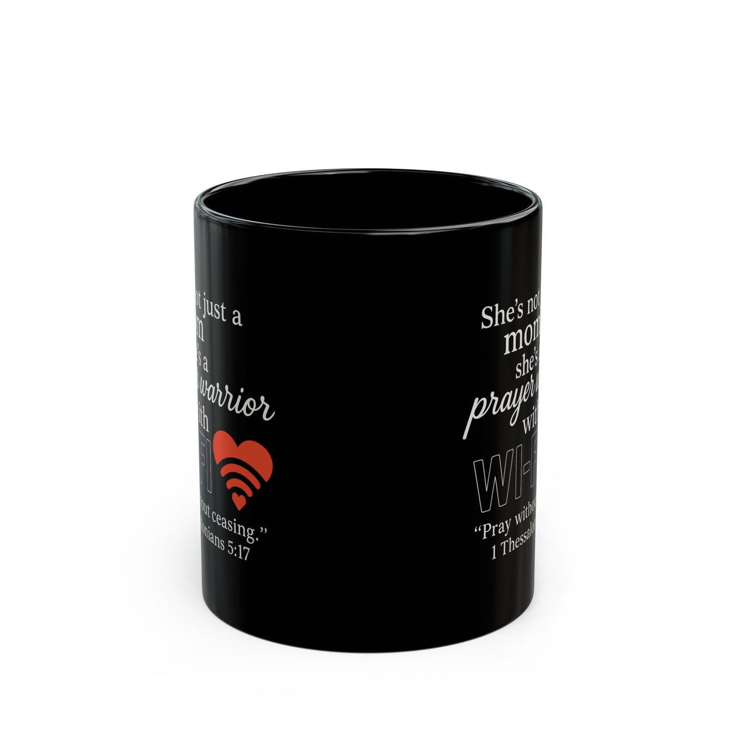 “Fueled by Prayer & Grace” – Prayer Warrior Mom Mug